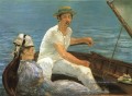 Bootfahren Realismus Impressionismus Edouard Manet
